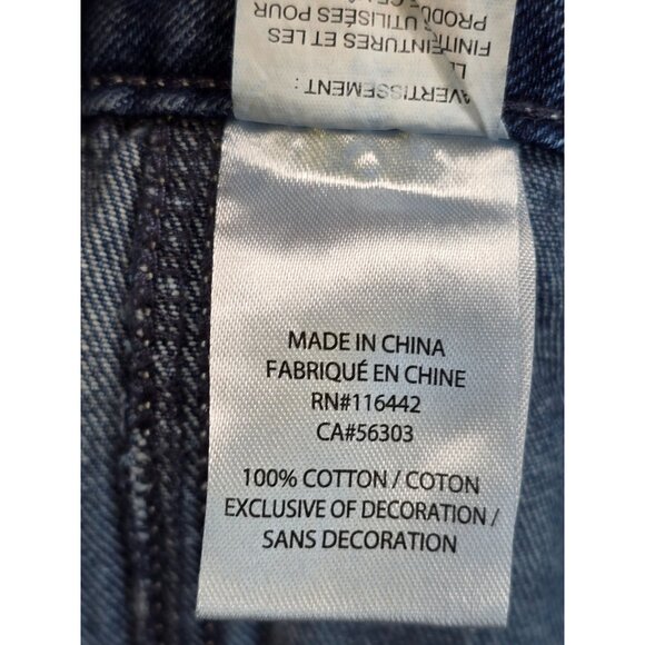 Empyre Y2K Cargo Jeans Size 2 Womens 100% Cotton Denim Skater - Picture 3 of 6